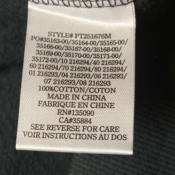 Z Supply Wine & Cheese Club Embroidered Black Oversized Sweatshirt - Picture 9 of 13